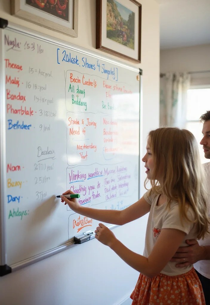 Unlock Your Productivity: 15 Reasons You Need an Amazon Basics Magnetic Dry Erase Board NOW! - 8. Improve Family Communication