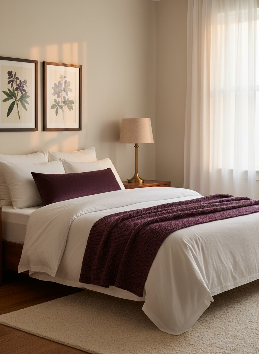 Plum Noir Bedroom Ideas: 8 Ways to Use 2026’s Moody Color